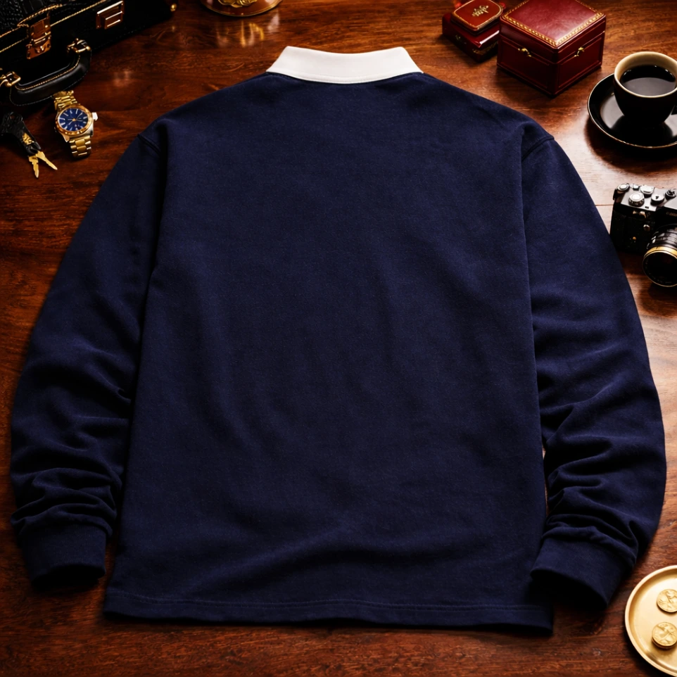 Long-sleeve Polo Tee