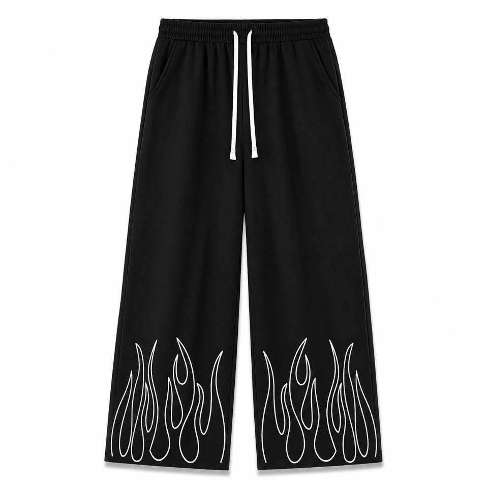 Inferno Chill Wide-Leg Sweatpants