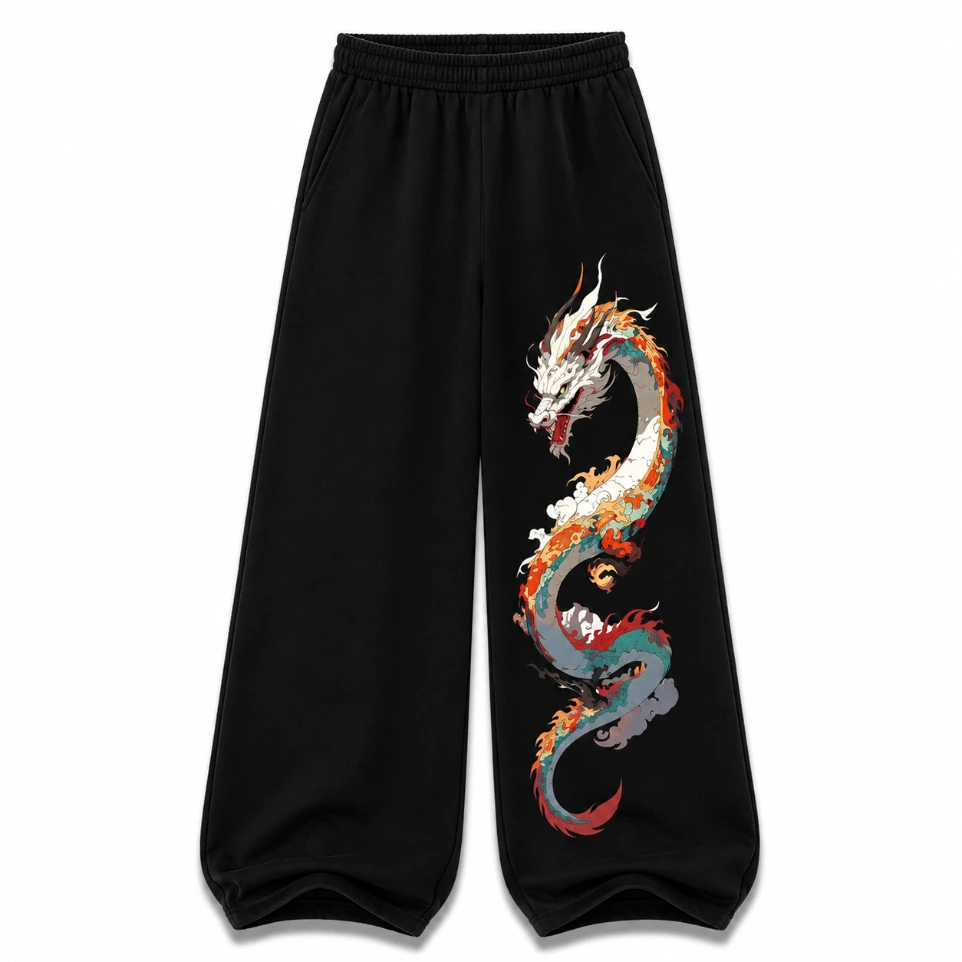 Ryūjin Dragon Baggy Sweatpants (S)