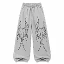 Symmetrical Tribal Graphic Sweatpants