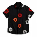 Midnight Bloom Button-Down