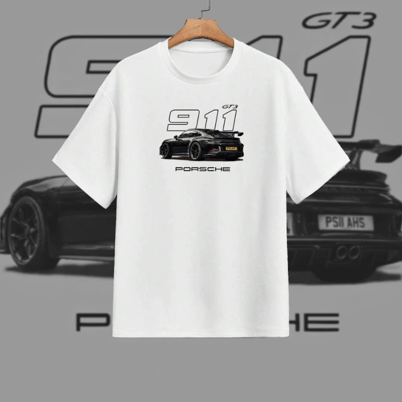 Porsche 911 Aircooled Legacy Oversized Graphic Tee (S)