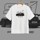 Porsche 911 Aircooled Legacy Oversized Graphic Tee