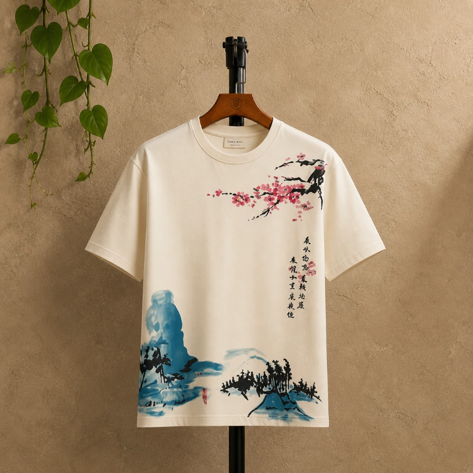 Sakura Peak Oversized Tee (S)