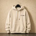Ryu Legacy Zen Cream Oversized Hoodie