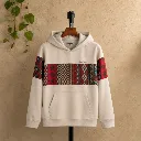 Hellcat Tribal Mosaic Oversized Hoodie