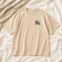 Mystic Insight Sand Oversized Tee