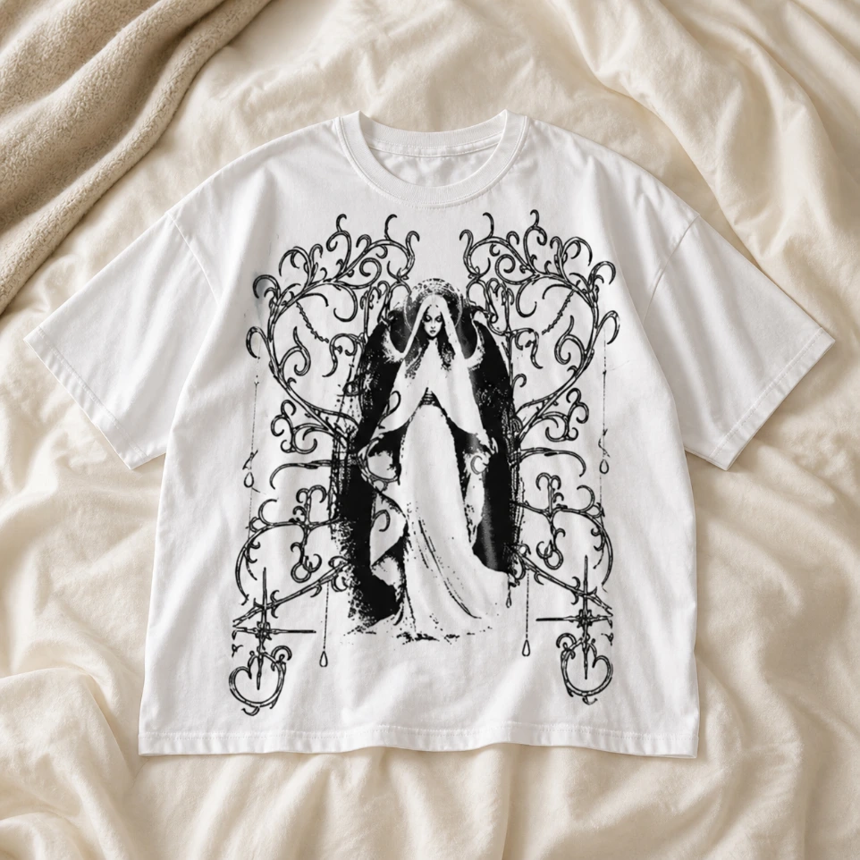 Gothic Muse Oversized Tee (S)