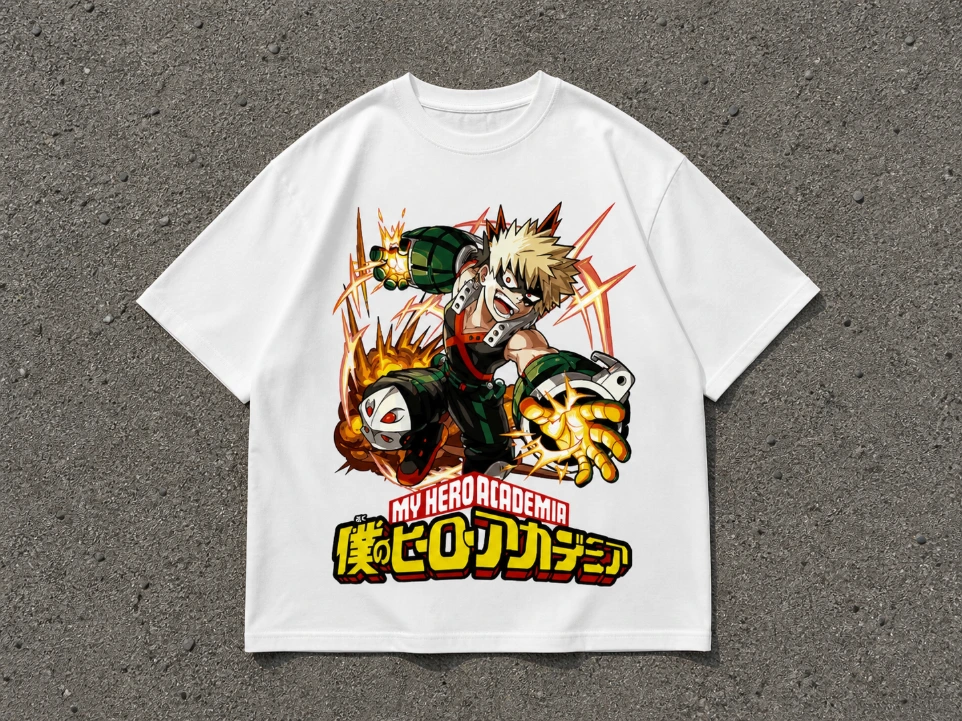 Bakugo Explosion Anime Tee (S)