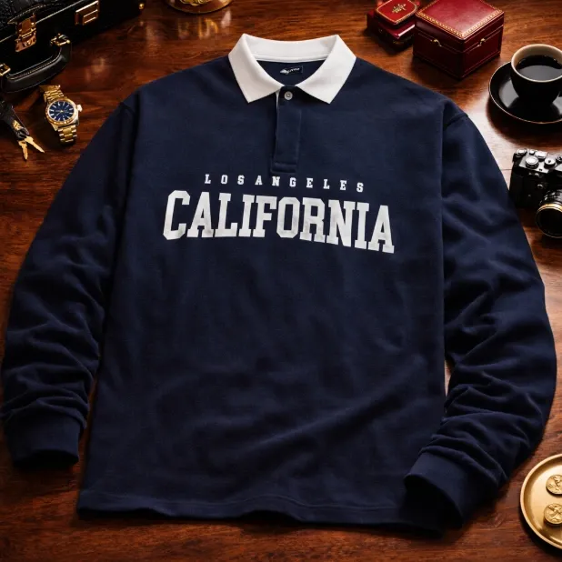 Long-sleeve Polo Tee (S)