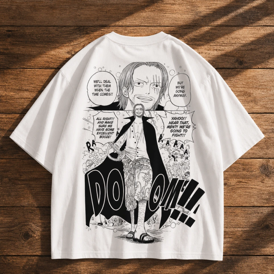 One Piece Shanks & Luffy Tee (S)