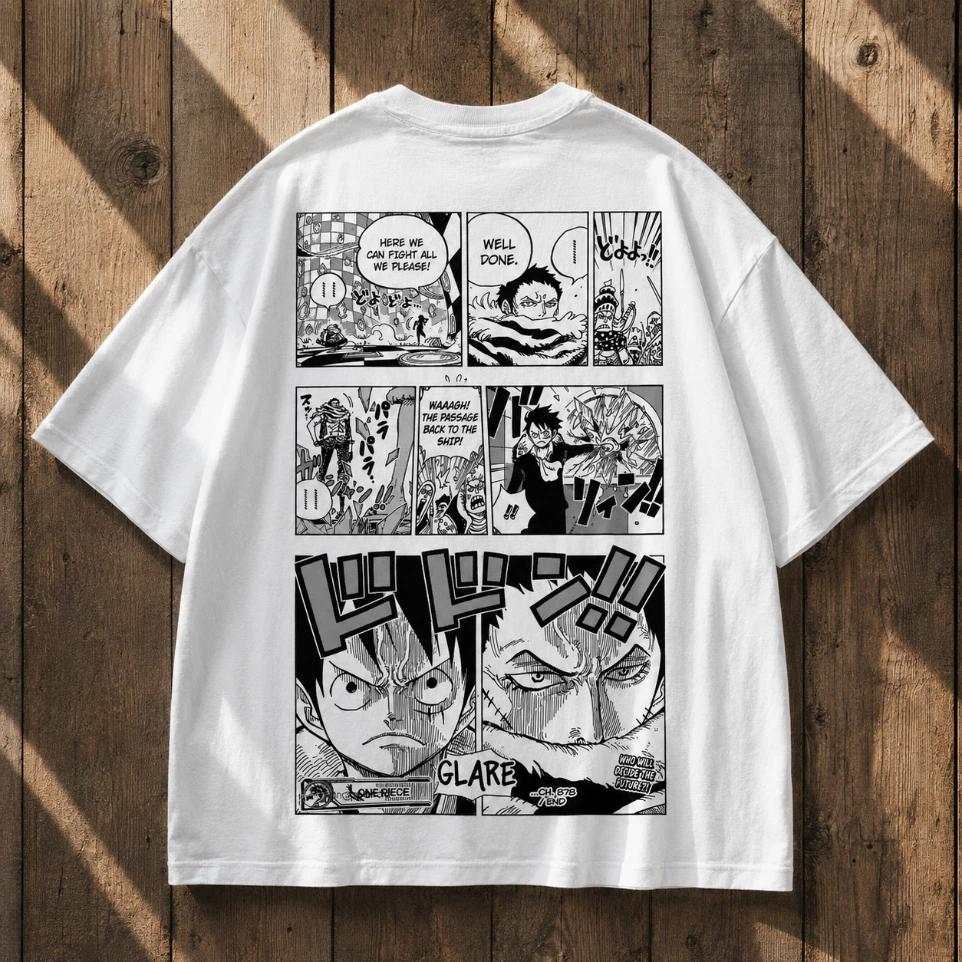 One Piece Luffy vs. Villains Tee (S)
