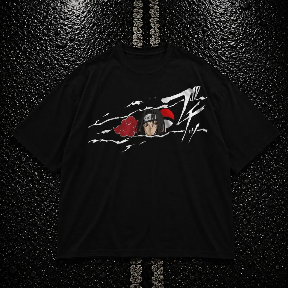 Itachi Uchiha Crow Illusion Tee