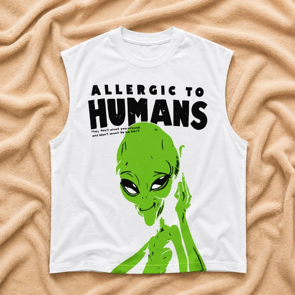 The Anti-Social Alien Tee (S)
