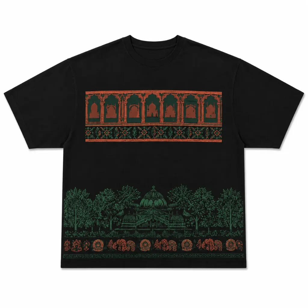 Indian Art Oversize Tee