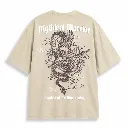 Mythical Warrior Dragon Oversized Tee